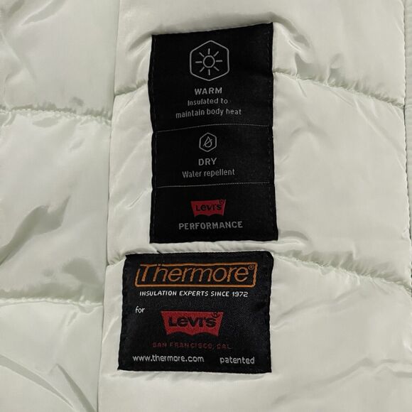 Levis Jacket Mens XL Pine Green Eastport Utility Thermore Hooded A35620001 - Picture 4 of 16